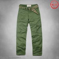 heren abercrombie fitch lang cargo broek pocket band olijfgroen Winkel Eindhoven 70sam909